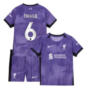 Dječji Nogometni Dres Liverpool Thiago 6 Treći 2023-24